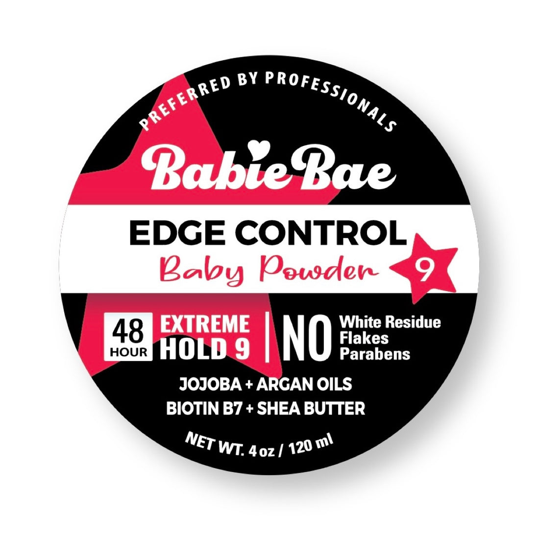 50008 Edge Control - Baby Powder +9 (4oz)
