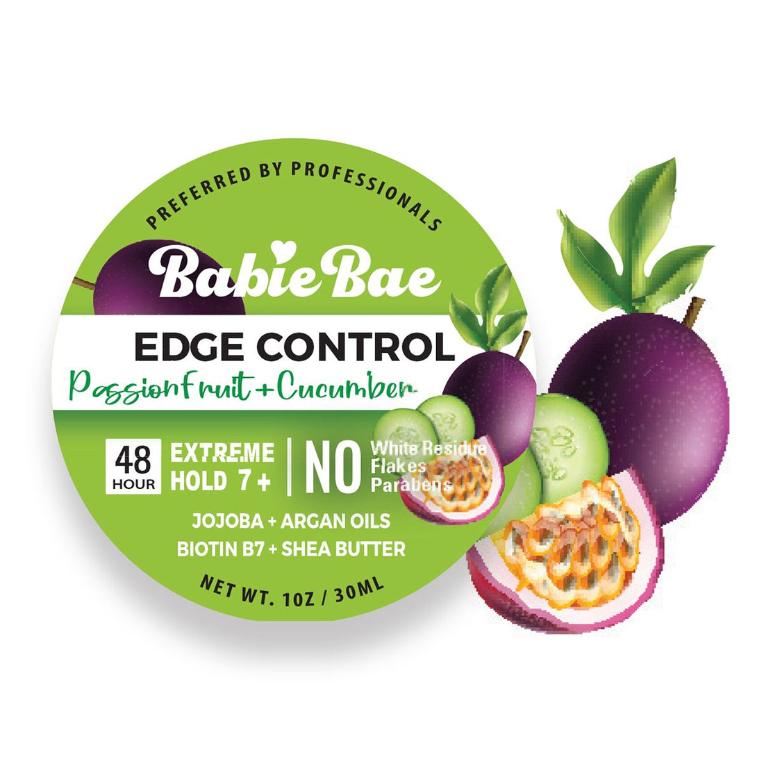 50007 Edge Control - Passion Fruit & Cucumber (1oz)